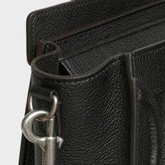 Celine Nano Luggage Tote Black