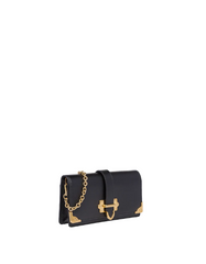 Prada Cahier Saffiano Leather Wallet Large Black