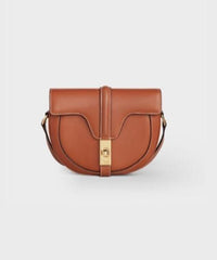 Celine Small Besace 16 Bag In Natural Calfskin Tan