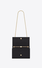 Saint Laurent Kate Medium Tassel Black Velvet