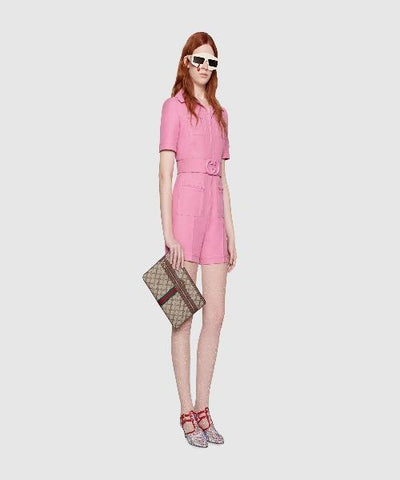 Gucci Ophidia GG Supreme Pouch