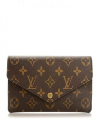 LV Jeanne Wallet Monogram Rose Ballerine Pink