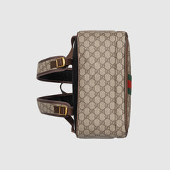 Gucci Ophidia GG Medium Backpack Beige Black