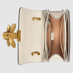 Gucci Queen Margaret GG Small Top Handle Bag White