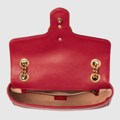 Gucci GG Marmont Small Shoulder Bag Red