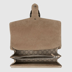 Gucci Dionysus GG Supreme Mini Bag Beige Brown