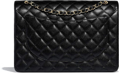 Chanel Deauville Fabric Tote Gray