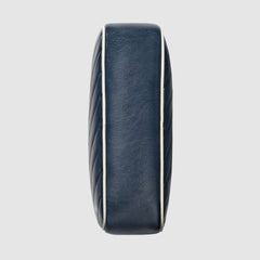 Gucci GG Marmont Matelassé Shoulder Bag Blue
