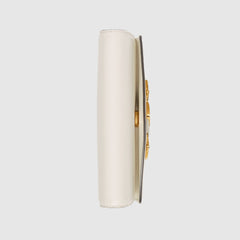 Gucci Zumi White Smooth Leather Mini Bag