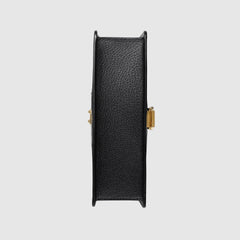 Gucci Sylvie Bee Star Small Shoulder Bag Black