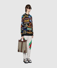 Gucci Ophidia GG Medium Top Handle Tote