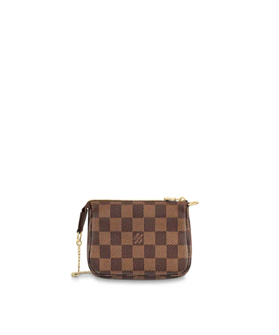 LV Mini Pochette Accessoires Damier Ebene