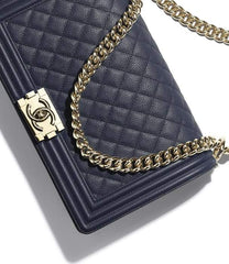 Chanel Boy Medium Handbag Black