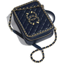 Chanel Vanity Case White